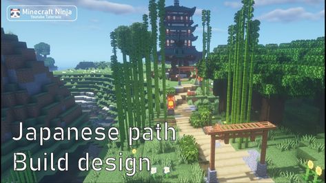 Path Minecraft, Minecraft Path Ideas, Minecraft Path, Path Ideas, Path Design, Minecraft Tutorial, Night Vibes, Youtube Tutorials, Minecraft