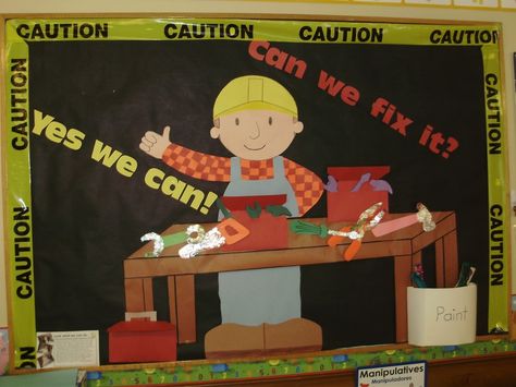 Tools/Simple Machines: Can we fix it? Yes we can! Bulletin Boarders, Bulletin Board Tree, Simple Machine, Tool Bench, Bulletin Board Ideas, Thematic Units, Simple Machines, Kids Zone, Math Classroom