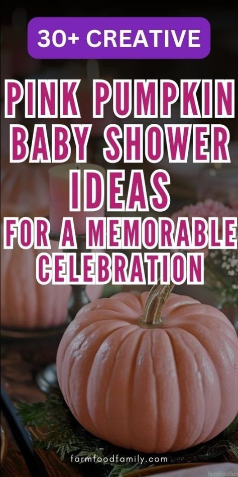 30+ Adorable Pink Pumpkin Baby Shower Ideas to Wow Your Guests 67 Girly Fall Baby Shower Decor, Lil Pumpkin Baby Shower Ideas, Our Little Pumpkin Baby Shower Ideas, Pink Pumpkin Baby Shower Ideas, Pink Fall Baby Shower, Pumpkin Baby Shower Ideas, Lil Pumpkin Baby Shower, Pink Pumpkin Baby Shower, Simple Table Decorations