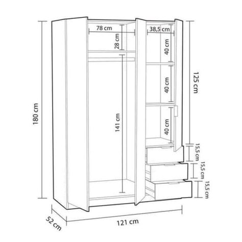 Standard Wardrobe Closet Design Guidelines - Engineering Discoveries Closet Design Plans, Wardrobe Dimensions, Wooden Wardrobe Design, Modern Cupboard, Bedroom Cupboard, Modern Cupboard Design, Closet Design Layout, Bedroom Cupboard Designs, Wardrobe Interior Design