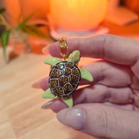 I hope I can keep the motivation and post regularly. Maybe I can make it a small business!! This turtle ended up being a gift(●^o^●) #clayturtle #claycharms #clay #charm #polymerclayart #polymerclaycharms #polymerclay #polymerclayjewelry #polymerclaykawaii #polymerclayminiature #polymerclaycharm #polymerclayanimals #polymerclayminiatures #cuteminiature #turtle #seaturtle #cuteclaycharms #kawaii #kawaiicharms #kawaiiclay #premosculpey #handmade Polymer Clay Turtle, Clay Turtle, Polymer Clay Kawaii, Polymer Clay Animals, Turtle Charm, Polymer Clay Miniatures, Polymer Clay Charms, Clay Charms, Polymer Clay Art