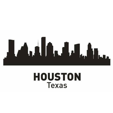 HOUSTON City Decal Landmark Skyline Wall Stickers Sketch Decals Poster Parede Home Decor Sticker Stickers Sketch, Houston City, Wall Stickers, Houston, Sketch, Wall, Home Decor, Home Décor, Wall Sticker