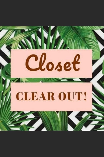 XS-Small $3 Starts! House Clean Out Sale Sign, Closet Clean Out Sale Sign, Massive Closet, Family Closet, Beautiful Compliments, Sale Sign, Makeup Sale, Everything Goes, Makeup Eyeliner