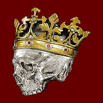 The skull in the crown represents Macbeth as he was never a good ruler putting his thoughts before others- Tyler Hallissey Macbeth Crown, Play Poster, Globe Theater, English Projects, Shakespeare Plays, A Short Story, The Chosen, Painted Doors, Short Story