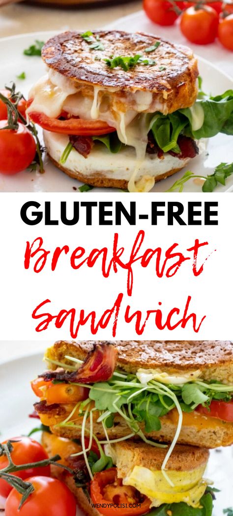 Egg Free Breakfast Sandwich, Gluten Free Chicken Sandwich, Gluten Free Breakfast Sandwiches Frozen, Low Fodmap Sandwich Ideas, Gluten Dairy Egg Soy Free Breakfast Recipes, Gluten Free Breakfast Sandwich, Easy Breakfast Sandwich, Fast Food Breakfast, Gluten Free Recipes For Lunch