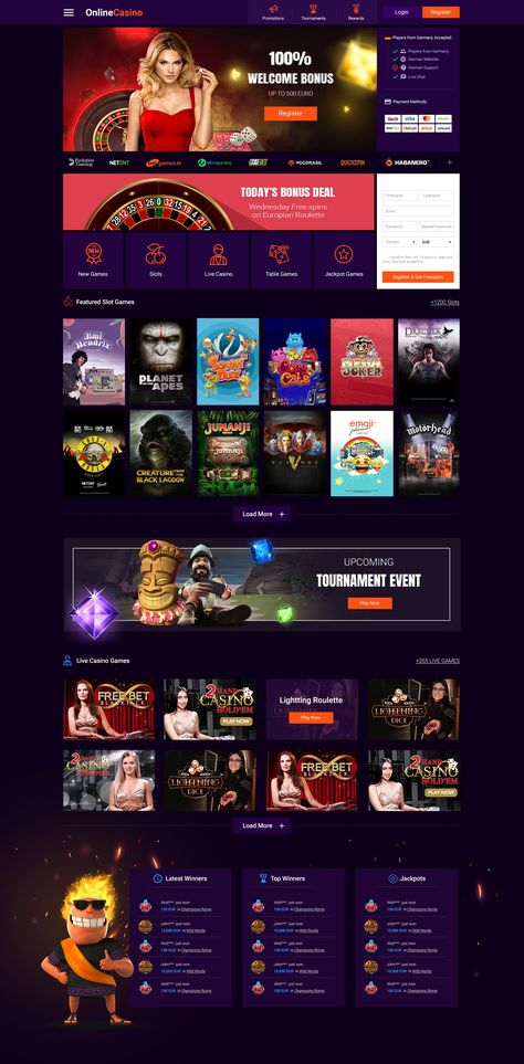 Online Casino - Landing on Behance Casino Table Games, Computer Wallpaper Hd, Casino Table, Play Online Casino, Online Casino Slots, Casino Slot Games, Gaming Banner, Casino Night, Casino Royale