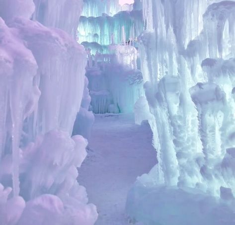 Ice Aesthetic, Ice Formations, Ice Castles, Queen Aesthetic, Ice Cave, Ice Princess, Winter Scenery, Princess Aesthetic, Snow And Ice