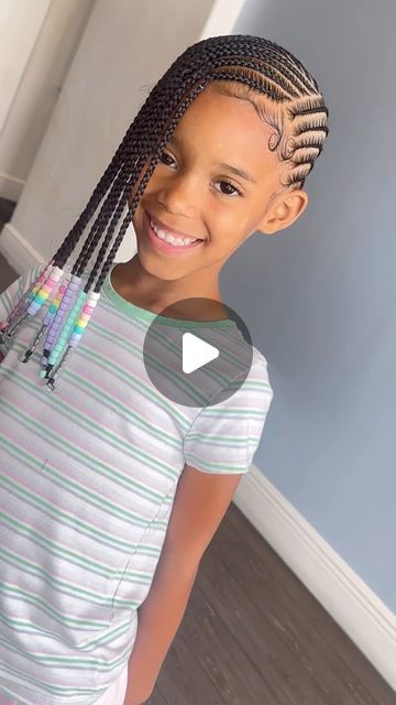 ✨ Precious kids ✨ on Instagram: "It’s been a minute since I did this Mohawk! Sleek & pretty 😍 perfect style for back to school 💕

•
•
•
•
•
•miramarhairstylist #miramarbraider ##miramarkidbraider #Broward raider #browardkidsbraids #browardbraids #broward hair raider #miamihairstylist #miamikidbraider #miamibraids #miamikidhairbraider #pompanokidsbraider #pompanobraider #kidfriendlystyles #kidfriendlybraids" Pretty Braided Hairstyles For Kids, Braided Hairstyles For Kids, Different Braids, Hair Braider, Kids' Braids, Pretty Braided Hairstyles, July 15, Perfect Style