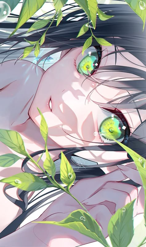 Anime Eyes Green, Arte Aries, Eyes Artwork, Eyes Beautiful, Anime Eyes, 영감을 주는 캐릭터, Eye Art, Moon Art, Pretty Art