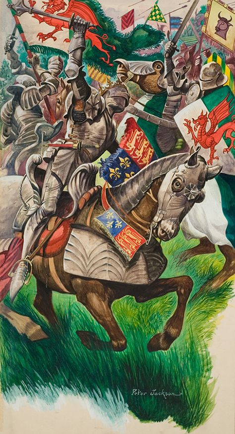 Battle Of Bosworth Field, Field Illustration, House Of Plantagenet, Peter Jackson, Warrior King, Wars Of The Roses, Richard Iii, King Richard, English History