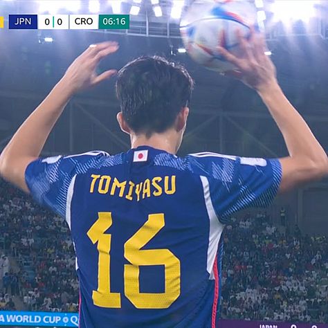 Takehiro Tomiyasu, Japan Football, Japan Jersey Football, Japan National Football Team, Japan Soccer, Japanese Icon, Football Icon, Football Players, World Cup