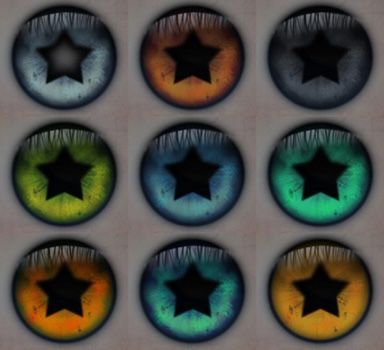 Star Shaped Pupils, Star Pupils, Oc Ideas, Eye Drawing, Star Shape, Stars, Drawings