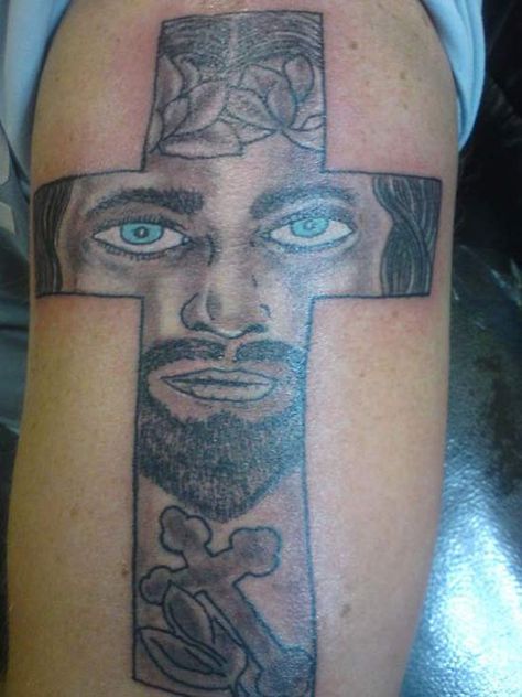 Can You Say Ugly? 15 More Bad Tattoos 10 Cher Children, Cool Cross Tattoos, Terrible Tattoos, Crazy Celebrities, Weird Tattoos, Bad Tattoos, Celebrity Tattoos, Cross Tattoo, Creative Tattoos