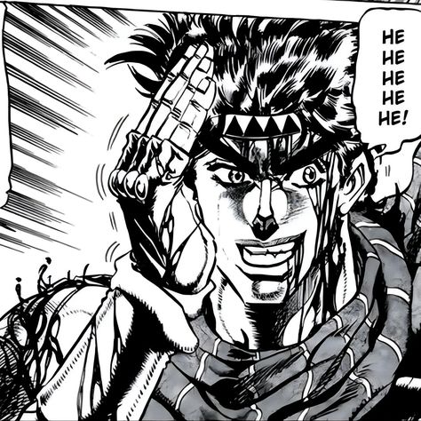 Jjba Manga Icons Black And White, Joseph Joestar Manga Icon, Joseph Joestar Manga, Jjba Manga, Jojo Bizarro, Jojo Manga, Hirohiko Araki, Manga Girls, Jonathan Joestar