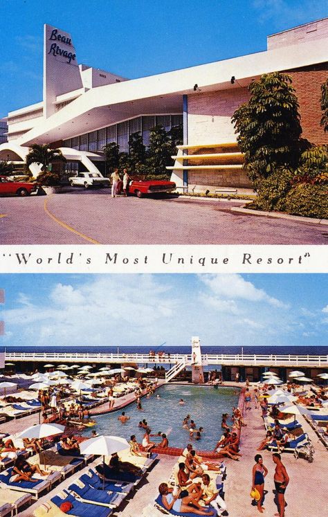 Bal Harbour Miami, Unique Resorts, Googie Architecture, Florida Images, Imperial Hotel, Bal Harbour, Florida Hotels, Olden Days, Sunny Isles