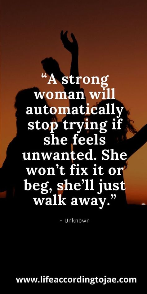 Womanizer Quotes, Strong Black Woman Quotes, Meaningful Quotes About Life, Women Feminism, Feeling Unwanted, Gemini Quotes, Strong Mind Quotes, Women Empowerment Quotes, Divorce Quotes