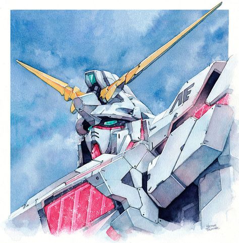 Hector Trunnec's No.5 AMAZING GUNDAM ARTWORKS http://www.gunjap.net/site/?p=328000 Rx-0 Unicorn Gundam, Gundam Movie, Strike Gundam, Legendary Pictures, Gundam Mobile Suit, Unicorn Gundam, Gundam Wallpapers, Unicorn Wallpaper, Gundam Art