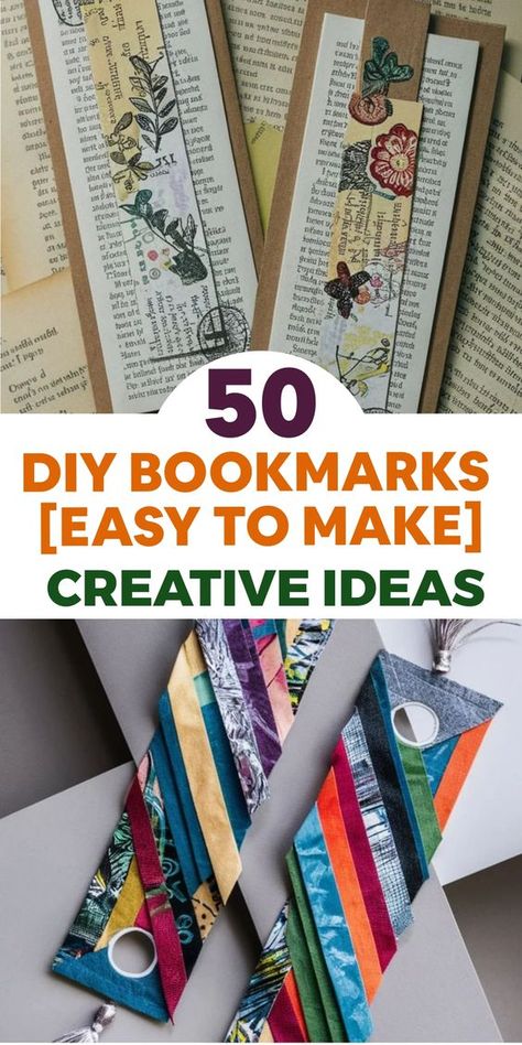 Discover delightful DIY bookmark projects to spark your creativity! Perfect for book enthusiasts of any age, these easy crafts will add charm to your reading experiences. Get crafty and make personalized bookmarks that reflect your style. Not only will they keep your place in books, but they'll also bring a smile to your face each time you open them. Enjoy crafting unique bookmarks that are as fun to make as they are practical! Braided Paper Bookmark, Scrap Paper Bookmarks, Make A Bookmark Diy, Diy For Book Lovers, Custom Bookmarks Diy, Book Accessories Diy, Make Bookmarks Diy, Making Bookmarks Ideas, How To Make Book Marks