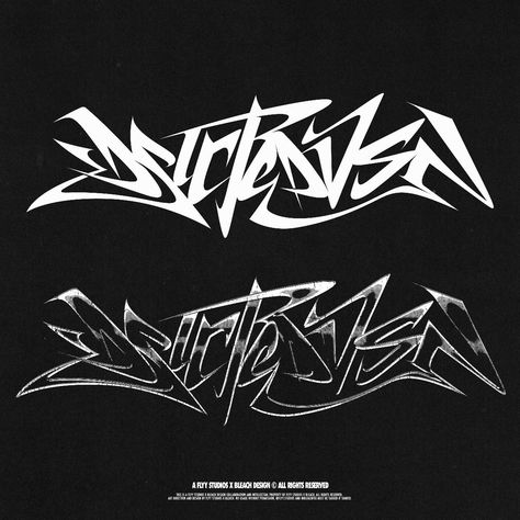 DSTRTEDVSN - Typography Design (ft. Flyy) Norwegian Alphabet, Graffiti Typography, Font Graffiti, Typographie Logo, Alphabet Graffiti, Graffiti Poster, Font S, Typography Shirt Design, Typographic Logo Design