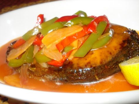 Casa Baluarte Filipino Recipes: Fish Escabeche Recipe Fish Recipe Filipino, Fish Escabeche, Escabeche Recipe, Filipino Recipe, Venezuelan Food, Fish Recipe, Cooking Guide, Filipino Recipes, International Recipes