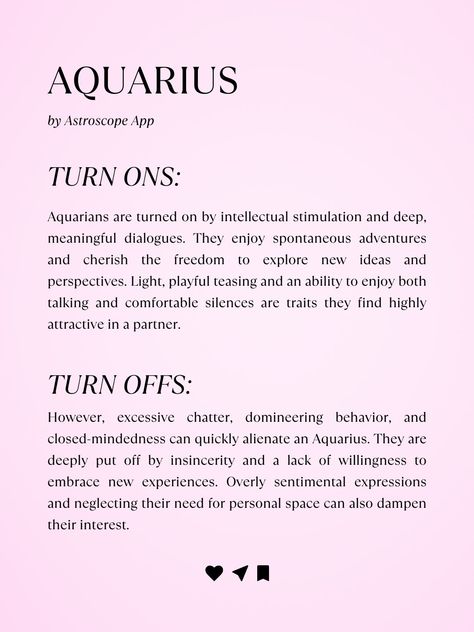 Aries Turn Ons, Turn Offs, Shang Tsung, Tarot Horoscope, Zodiac Things, Astrology Tarot, Air Signs, Zodiac Posts, All Zodiac Signs