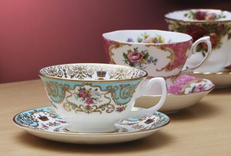 How to Tell If Old China Dishes Are Valuable | Hunker Antique China Dishes, Antique Knowledge, Vintage Dishes Antiques, Vintage Dishware, Collectible China, Pretty Tea Cups, Tea Cups And Saucers, Antique Dishes, Colored Glassware