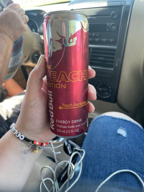 Red Bull peach energy monster peachykeen nectarine nectar red work out Nectarine, Energy Drink Can, Energy Drinks, Red Bull, Beverage Can, Drinks