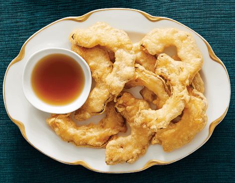 Acorn Squash Tempura — Food Network Magazine Squash Tempura, Dashi Powder, Easy Meal Plans, Food Network Magazine, Low Sodium Soy Sauce, Acorn Squash, Tempura, Apple News, Asian Food