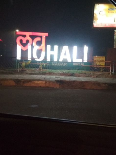 Mohali love sign board. Mohali Snap, Birthday Captions Instagram, Birthday Captions, Sign Board, Love Sign, Snap Quotes, Dark Photography, Love Signs, Places To Visit