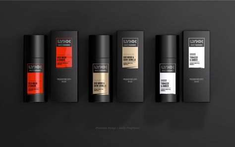 PB rebrand of Lynx is super classy super chic #packaging #packagedesign #packagingsimple #simplicityiskey #simplicitydesign #simplicityisbeauty #simplicityatitsfinest #designers #graphicdesign #graphics #packaginglove Male Grooming Products, Medical Packaging, Brand Positioning, Black Cosmetics, Black Packaging, Cosmetic Packaging Design, Perfume Packaging, Brand Refresh, Cosmetic Design