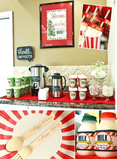 Whoville Coffee at Grinch Christmas Brunch! Grinch Coffee Bar, Grinch Hot Cocoa Bar, Grinch Brunch, Grinch Hot Cocoa, Grinch That Stole Christmas, Hot Cocoa Bar Ideas, Cocoa Bar Ideas, Diy Grinch, Cocoa Station