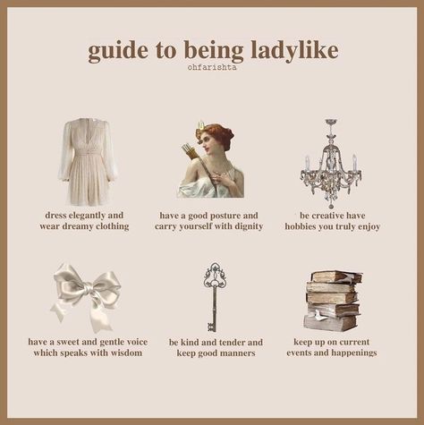 Ettiquette For A Lady, Etiquette And Manners, Act Like A Lady, Angel Aesthetic, Good Manners, Classy Aesthetic, Pink Girly Things, Princess Aesthetic, Good Posture