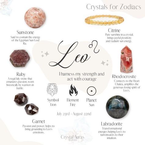 Leo Crystals, Leo Symbol, Fire Lion, Crystal Altar, Crystal Vibes, Crystal Magic, Crystals In The Home, Energy Crystals, Crystal Collection