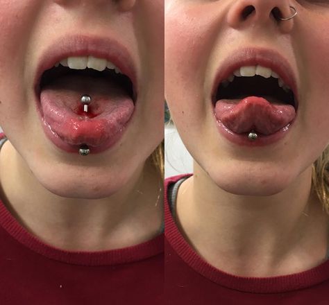 Venom Piercing, Spiderbite Piercings, Tongue Piercing Jewelry, Tongue Piercings, Double Tongue Piercing, Piercing Chart, Double Cartilage Piercing, Septum Piercings, Face Piercings