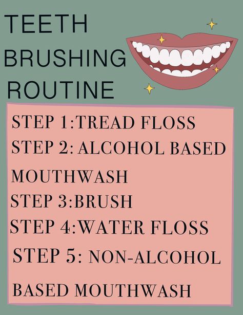 Teeth Brushing Routine #teethroutine #self-care #teeth-hygiene Teeth Brushing Routine, Teeth Care Routine, Teeth Routine, Teeth Hygiene, Winter Beauty Tips, Teeth Brushing, Yellow Teeth, Hygiene Routine, Teeth Care