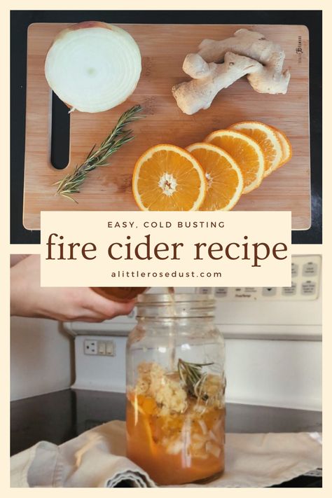 Fire Cider Recipe, Tinctures Recipes, Herbal Medicine Recipes, Fire Cider, Cider Recipe, Herbal Tinctures, Herbal Recipes, Herbal Healing, Natural Cold Remedies