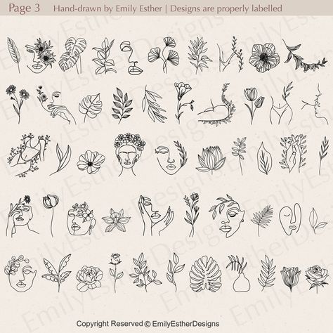 ✅CLICK THE LINK!⬆️ Get 150+ Procreate stamps for your digital art. Includes line art, floral, tattoo, minimalist, and more. Commercial use allowed. #procreate #procreatestamps . #Minimalist_Svg #Lineart_Procreate #Procreate_Floral #Stamps_Tattoo Minimalist Svg, Procreate Floral, Tropical Flower Tattoos, Flower Magnolia, Rose Line Art, Rose Svg, Sticker Making, Flower Bundle, Face Line Drawing