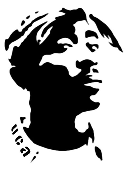 2pac Stencil, Tupac Shakur Drawing, 2010 Tattoo, Pumpkin Carving Stencil, Tupac Art, Stencil Graffiti, Hip Hop Artwork, Pumpkin Carvings Stencils, Tupac Shakur