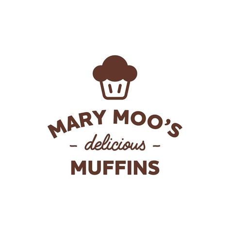 Joseph Lyons | Logo Designer on Instagram: “Logo for the muffin company called ‘Mary Moos delicious muffins’. How much do you love muffins? #brand #logo #identity #logomark #mark…” Muffin Logo, Muffin Design, Cupcake Branding, Delicious Muffins, Cupcake Logo, Logo Identity, Logo Idea, Vintage Cafe, Instagram Logo