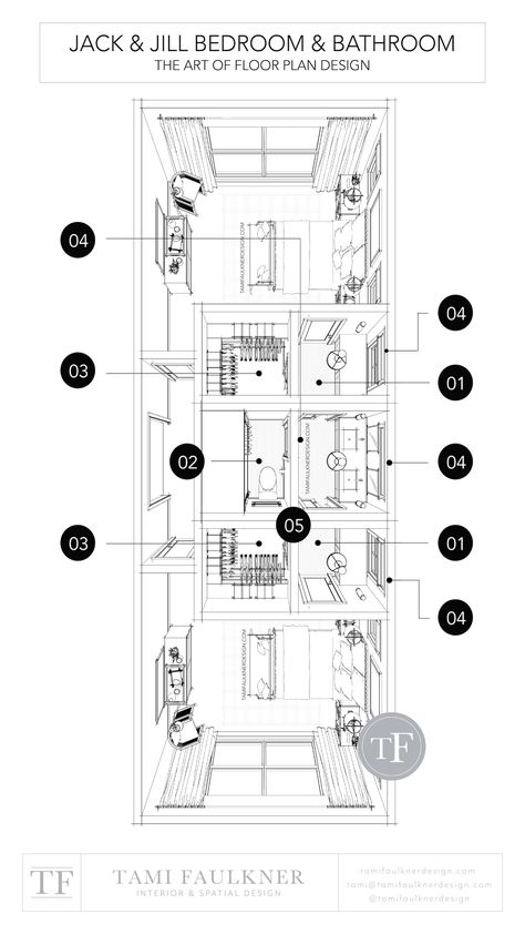 best Jack and Jill bedroom and bathroom floor plan layout Floor Plan With Jack And Jill Bathroom, Jack And Jill Layout, Jack And Jill Bedroom, Jack And Jill Bathroom Two Toilets, Sims 4 Jack And Jill Bathroom, Bathroom Floor Plans Layout, Jack And Jill Bathroom Layout, Bathroom Floor Plan, Tami Faulkner