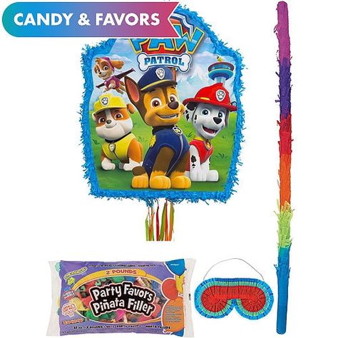 PAW Patrol Pinata Kit with Candy & Favors Paw Patrol Pinata, Paw Patrol Party Supplies, Pinata Candy, Birthday Pinata, Paw Patrol Birthday Party, Patrol Party, Paw Patrol Party, Party Store, Paw Patrol Birthday