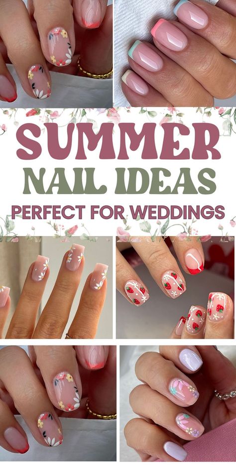 Summer Nail Ideas for a Stylish Wedding Look. For brides, bridesmaids and wedding guests we have the hottest summer wedding nail ideas to have you swooning. Trending summer 2024 wedding nail ideas. Wedding Guest Nails, Wedding Nail Ideas, Summer Nail Ideas, Wedding Nail, Summer Wedding Guests, Wedding Look, 2024 Wedding, Summer Nail, Stylish Wedding