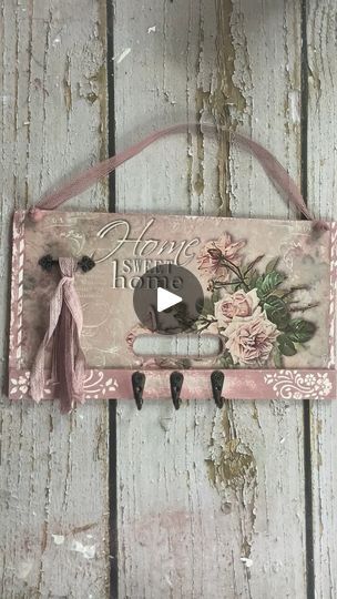 Fruit Box, August 1, Wooden Board, Rice Paper, Decoupage, Recycling, Scrapbooking, Audio, How To Apply