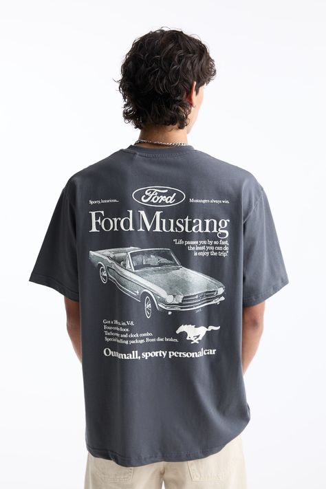 Ford Mustang, Mustang, Tshirt Print, Shirt Designs, Ford, Graphic Tees, Short Sleeves, Gym, T-shirt