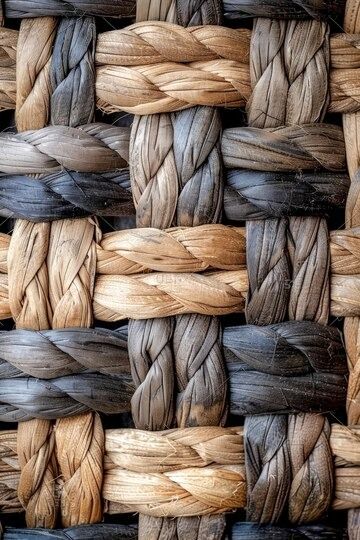 Premium Photo | Close Up View of Woven Basket Material Generative AI A Level Textiles, Abstract Pictures, Stationery Templates, Woven Texture, Event Food, Business Card Maker, Flyer Maker, Poster Maker, Woven Basket