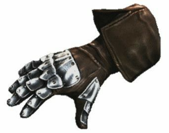 Metal Gauntlet Gloves, Guantlet Designs, Cestus Gloves, Metal Gauntlet, Medieval Gauntlet, Medieval Gloves, Forearm Armor, Plague Doctor Costume, Metal Glove