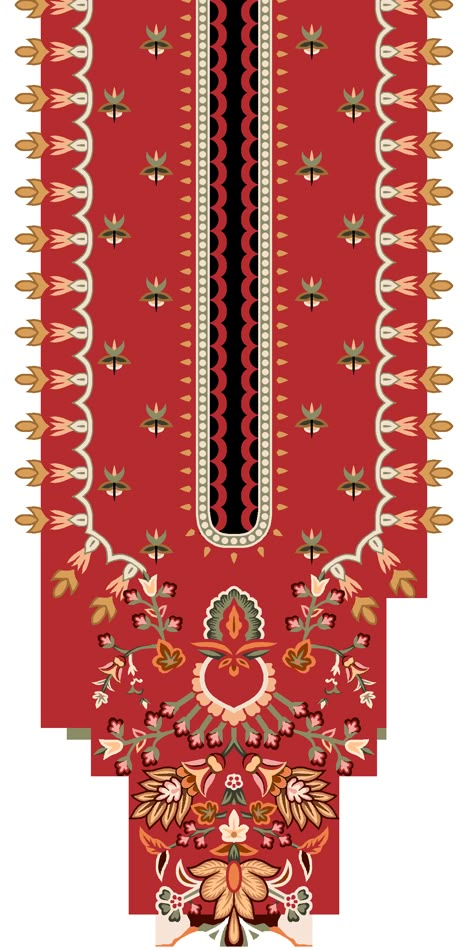 Mughal Butta Design, Mughal Flower Butta, Mughal Borders Pattern, Mughal Motifs Border, Smart Textiles, Gala Design, Mughal Flower All Over Pattern, Fashion Illustration Tutorial, African Pattern Design