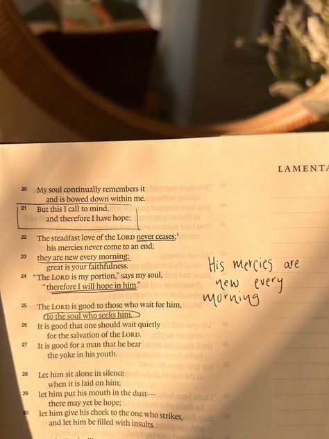 His Mercies Are New Every Morning, New Morning Mercies, Mercies Are New Every Morning, His Mercies Are New, God Encouragement, New Every Morning, Bless The Lord, Everlasting Life, Jesus Saves