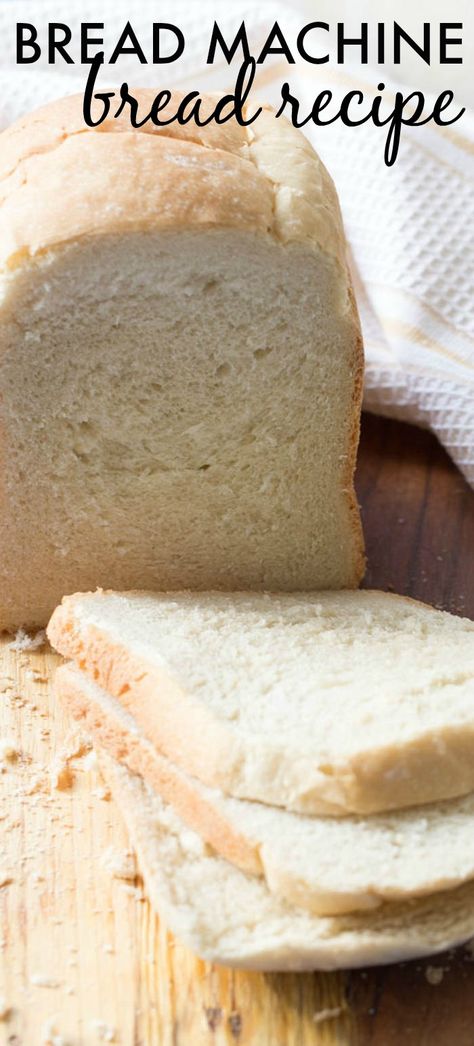 Best Bread Machine Bread, Bread In A Bag Recipe, Bread Machine Bread, Easy White Bread Recipe, Easy Bread Machine Recipes, Best Bread Machine, White Bread Recipe, Bread Maker Recipes, Homemade Bread Recipes Easy