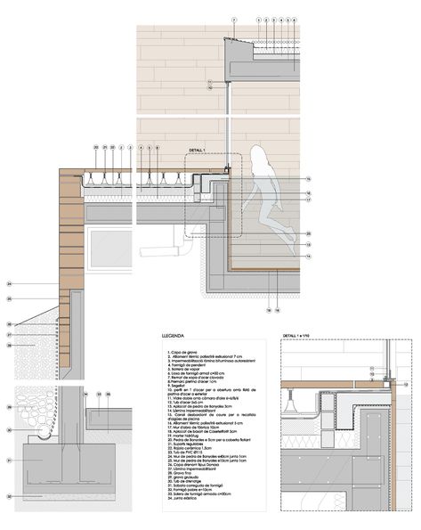 Pool Detail, Detail Drawing, Architecture Panel, Plans Architecture, Pool Construction, Architecture Graphics, Architectural Section, Layout Architecture, Construction Drawings